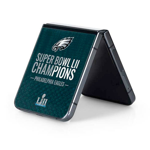 NFL Philadelphia Eagles Super Bowl LII Champions Galaxy Z Flip5 5G Skin