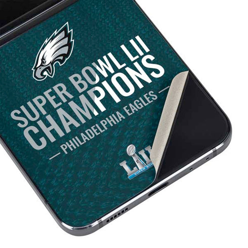 NFL Philadelphia Eagles Super Bowl LII Champions Galaxy Z Flip5 5G Skin