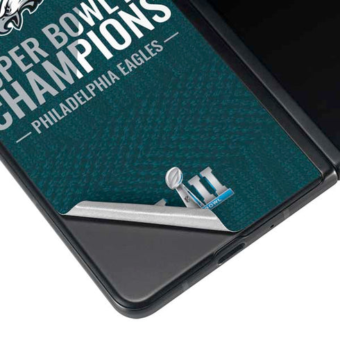 NFL Philadelphia Eagles Super Bowl LII Champions Galaxy Z Fold4 5G Skin
