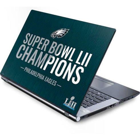 NFL Philadelphia Eagles Super Bowl LII Champions Generic Laptop Skin