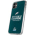 NFL Philadelphia Eagles Super Bowl LII Champions iPhone 11 Clear Case