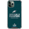 NFL Philadelphia Eagles Super Bowl LII Champions iPhone 11 Pro Max Clear Case