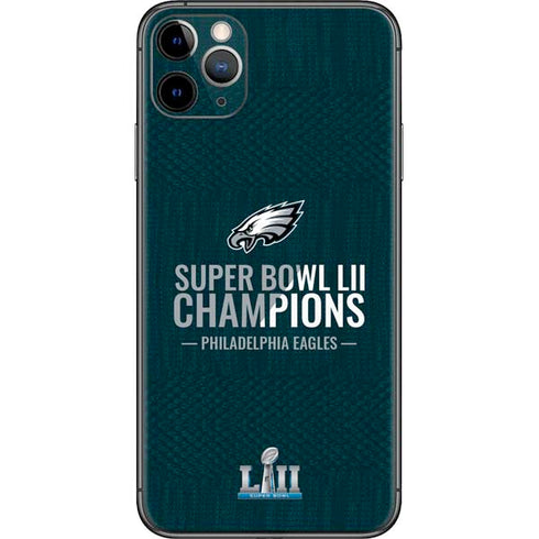 NFL Philadelphia Eagles Super Bowl LII Champions iPhone 11 Pro Max Skin