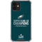 NFL Philadelphia Eagles Super Bowl LII Champions iPhone 12 Mini Clear Case
