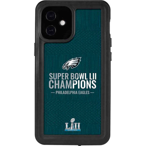 NFL Philadelphia Eagles Super Bowl LII Champions iPhone 12 Mini Waterproof Case
