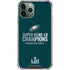 NFL Philadelphia Eagles Super Bowl LII Champions iPhone 12 Pro Clear Case