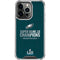 NFL Philadelphia Eagles Super Bowl LII Champions iPhone 13 Pro Clear Case