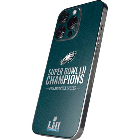 NFL Philadelphia Eagles Super Bowl LII Champions iPhone 13 Pro Max Skin