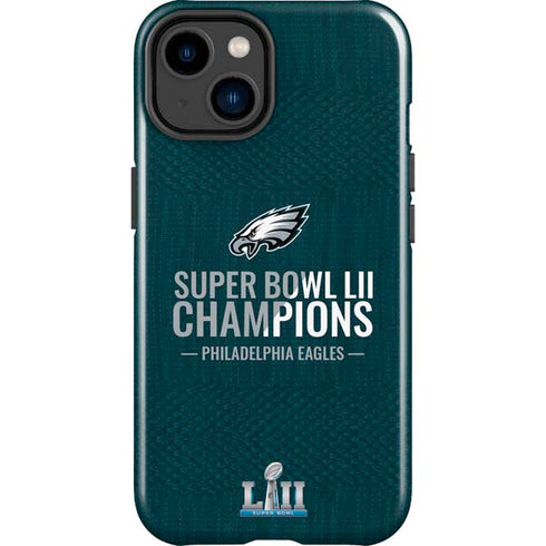 NFL Philadelphia Eagles Super Bowl LII Champions iPhone 15 Plus Impact Case