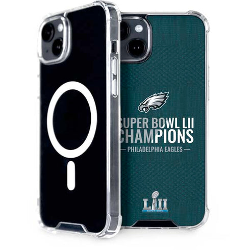 NFL Philadelphia Eagles Super Bowl LII Champions iPhone 15 Plus MagSafe Case