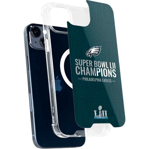NFL Philadelphia Eagles Super Bowl LII Champions iPhone 15 Plus MagSafe Case