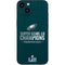NFL Philadelphia Eagles Super Bowl LII Champions iPhone 14 Plus Skin