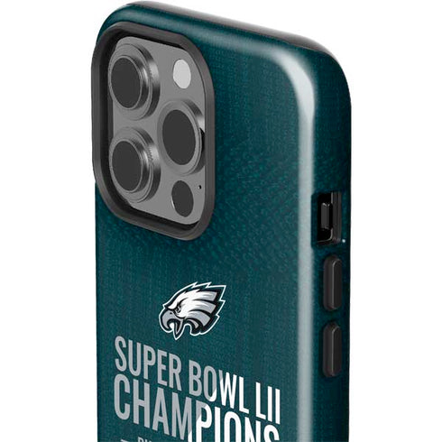 NFL Philadelphia Eagles Super Bowl LII Champions iPhone 15 Pro Impact Case