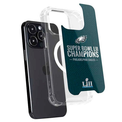 NFL Philadelphia Eagles Super Bowl LII Champions iPhone 15 Pro MagSafe Case
