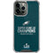 NFL Philadelphia Eagles Super Bowl LII Champions iPhone 14 Pro Max Clear Case