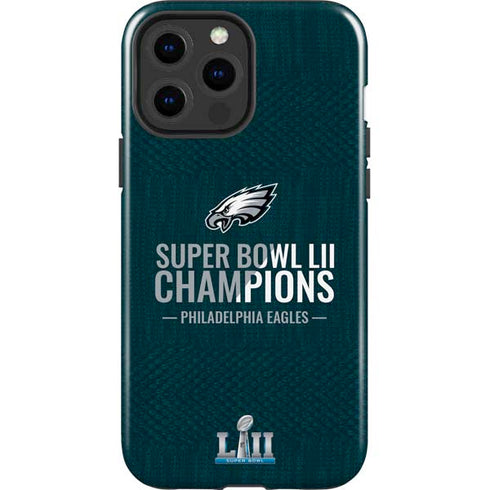 NFL Philadelphia Eagles Super Bowl LII Champions iPhone 15 Pro Max Impact Case