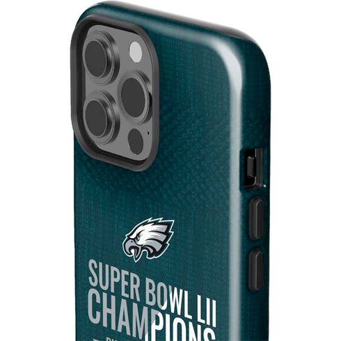NFL Philadelphia Eagles Super Bowl LII Champions iPhone 15 Pro Max Impact Case