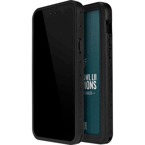NFL Philadelphia Eagles Super Bowl LII Champions iPhone 14 Pro Waterproof Case
