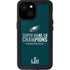 NFL Philadelphia Eagles Super Bowl LII Champions iPhone 15 Waterproof Case