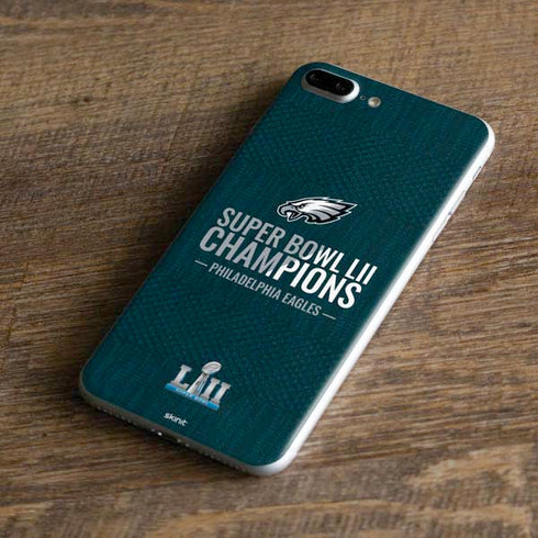 NFL Philadelphia Eagles Super Bowl LII Champions iPhone 8 Plus Skin