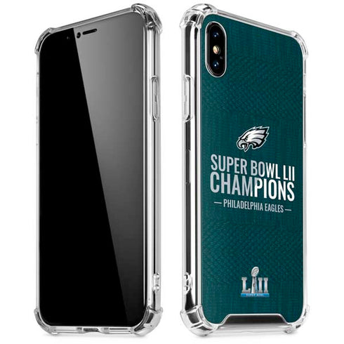NFL Philadelphia Eagles Super Bowl LII Champions iPhone X/XS Clear Case