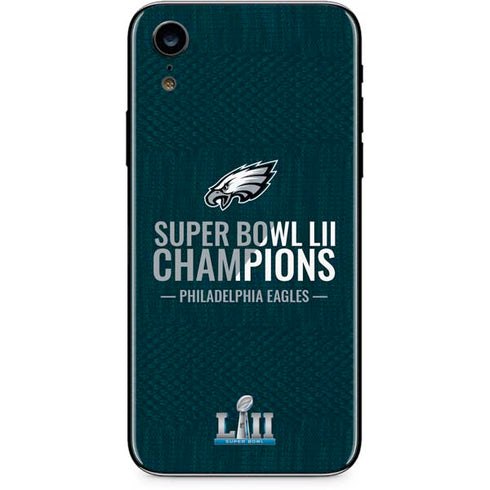 NFL Philadelphia Eagles Super Bowl LII Champions iPhone XR Skin