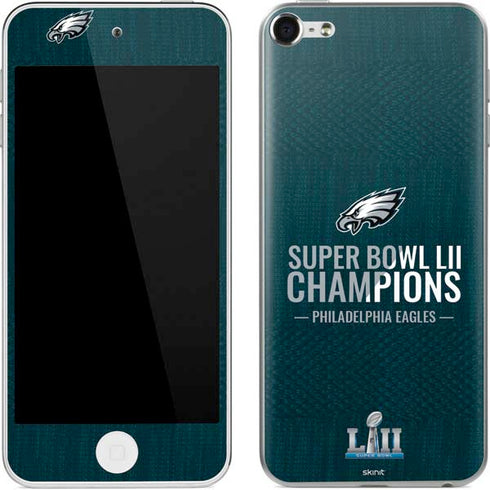 NFL Philadelphia Eagles Super Bowl LII Champions Apple iPod Skin