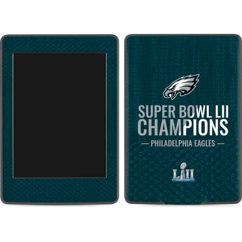 NFL Philadelphia Eagles Super Bowl LII Champions Amazon Kindle Skin