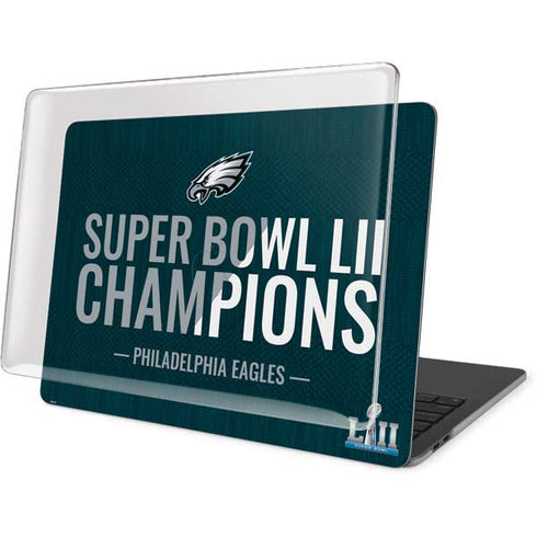 NFL Philadelphia Eagles Super Bowl LII Champions MacBook Pro 15in (2016-19) Case plus Skin