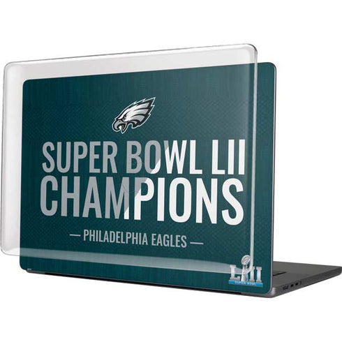 NFL Philadelphia Eagles Super Bowl LII Champions MacBook Pro 16in (2021-25) Case plus Skin