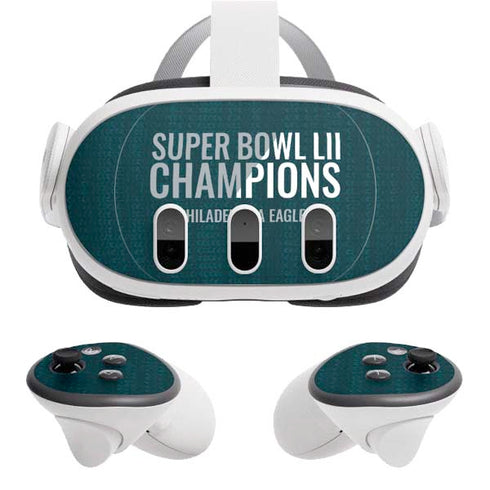 NFL Philadelphia Eagles Super Bowl LII Champions Meta Quest 3 Skin