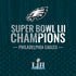 NFL Philadelphia Eagles Super Bowl LII Champions Moto E5 Play Skin