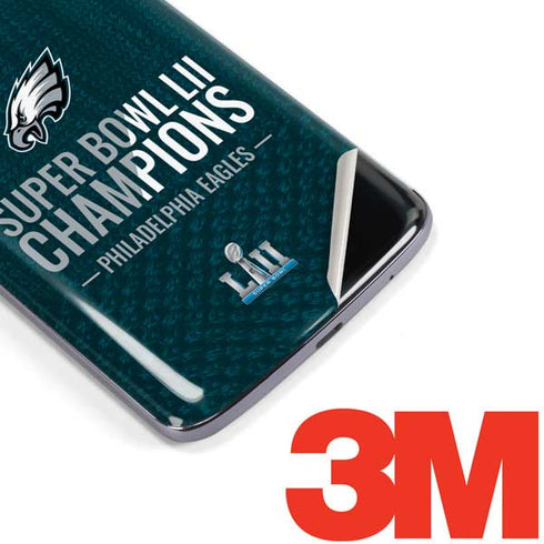 NFL Philadelphia Eagles Super Bowl LII Champions Moto E5 Plus Skin