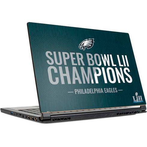 NFL Philadelphia Eagles Super Bowl LII Champions MSI GS65 Stealth Laptop Skin