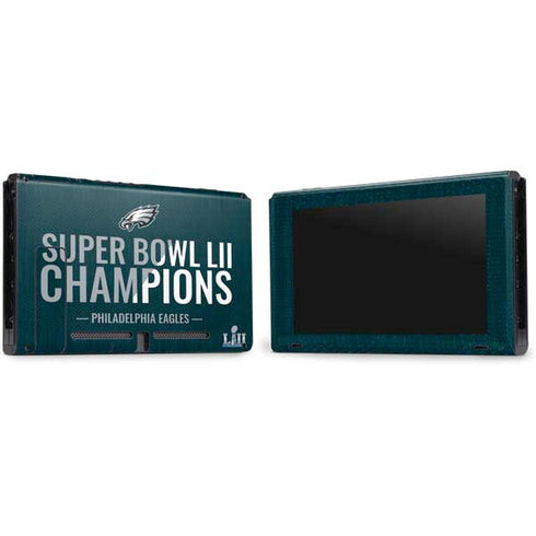 NFL Philadelphia Eagles Super Bowl LII Champions Nintendo Switch Bundle Skin
