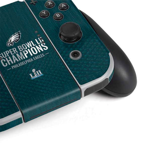 NFL Philadelphia Eagles Super Bowl LII Champions Nintendo Switch OLED (2021) Skin