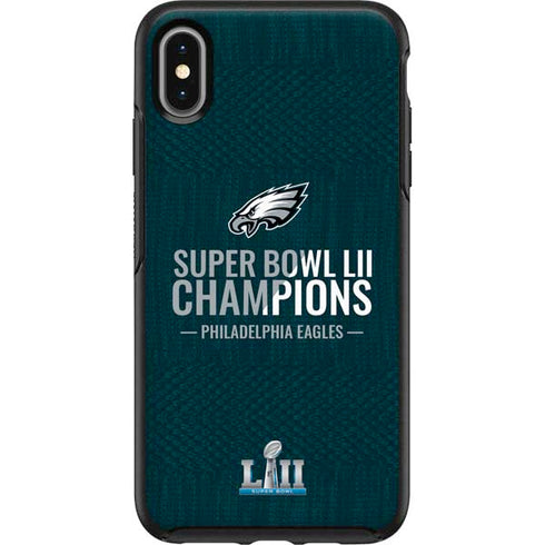 NFL Philadelphia Eagles Super Bowl LII Champions Otterbox Symmetry iPhone Skin