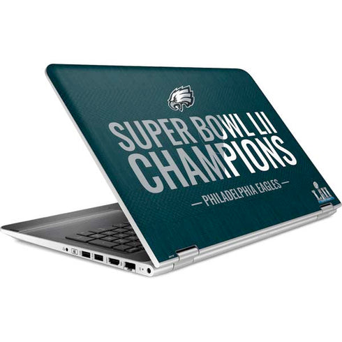 NFL Philadelphia Eagles Super Bowl LII Champions HP Pavilion Skin