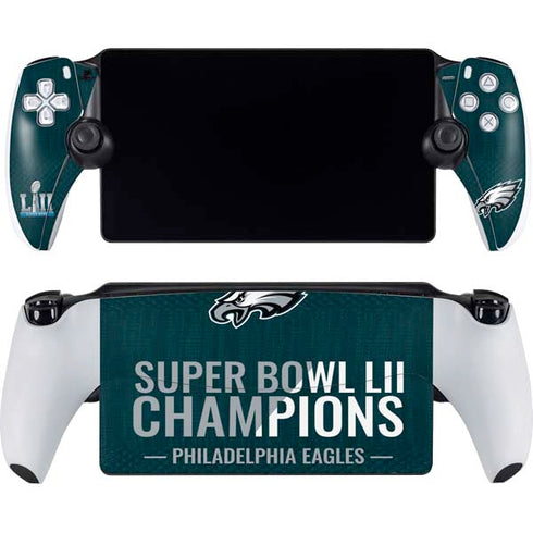 NFL Philadelphia Eagles Super Bowl LII Champions PlayStation Portal Remote Player Skin