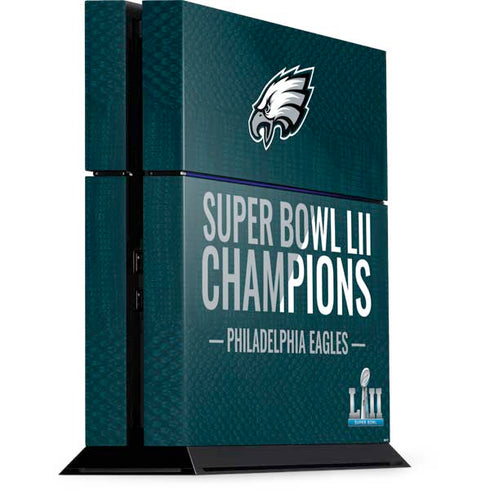 NFL Philadelphia Eagles Super Bowl LII Champions PS4 Console Skin