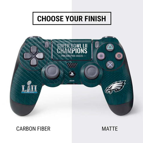 NFL Philadelphia Eagles Super Bowl LII Champions PS4 Controller Skin