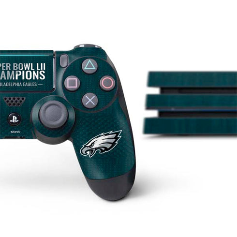 NFL Philadelphia Eagles Super Bowl LII Champions PS4 Pro Bundle Skin