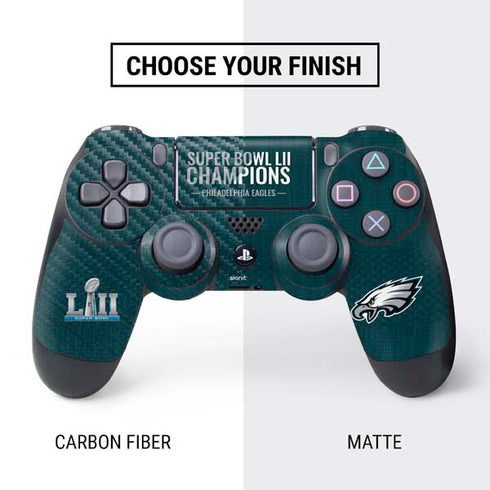 NFL Philadelphia Eagles Super Bowl LII Champions PS4 Pro/Slim Controller Skin