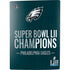 NFL Philadelphia Eagles Super Bowl LII Champions PS5 Console Skin