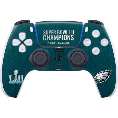 NFL Philadelphia Eagles Super Bowl LII Champions PS5 Controller Skin