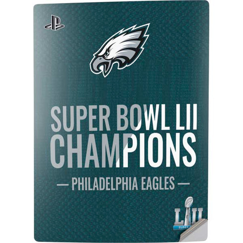 NFL Philadelphia Eagles Super Bowl LII Champions PS5 Digital Edition Console Skin