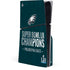 NFL Philadelphia Eagles Super Bowl LII Champions PS5 Slim Disk Console Skin