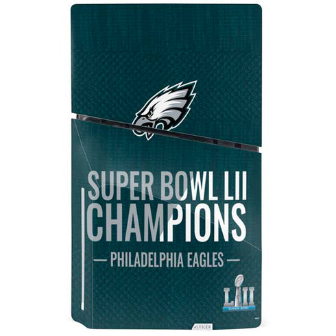 NFL Philadelphia Eagles Super Bowl LII Champions PS5 Slim Disk Console Skin
