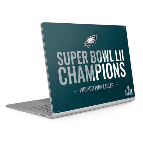 NFL Philadelphia Eagles Super Bowl LII Champions Surface Book 2 15in Skin