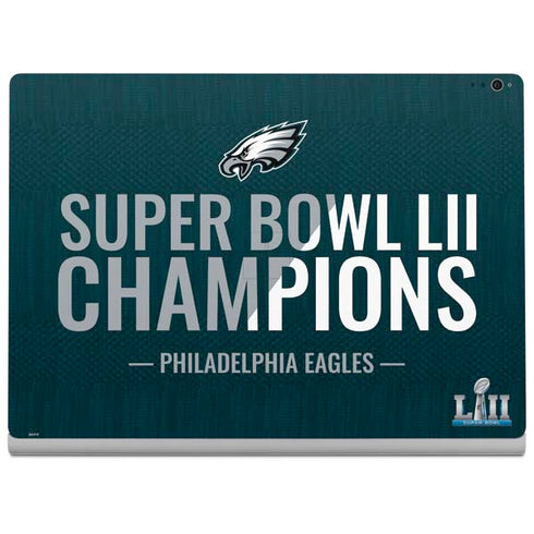 NFL Philadelphia Eagles Super Bowl LII Champions Surface Book 2 15in Skin